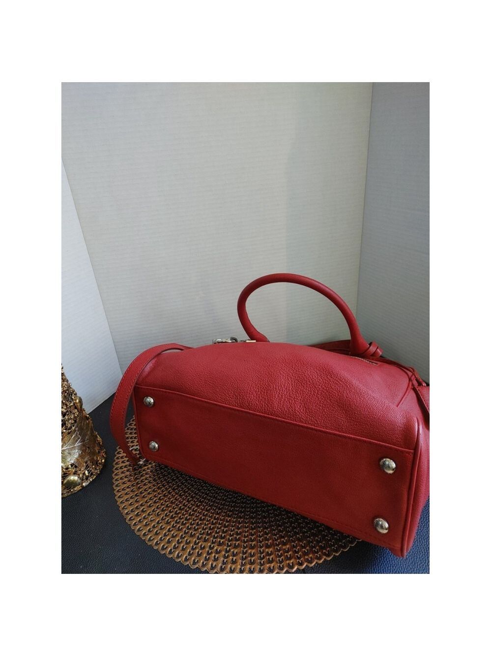 Michael Kors Knox Leather Satchel - Picture 6 of 8